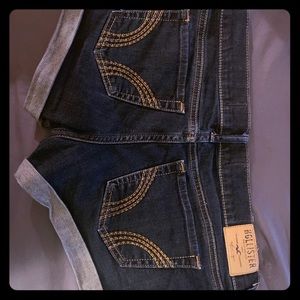 Hollister Blue Jean Shorts